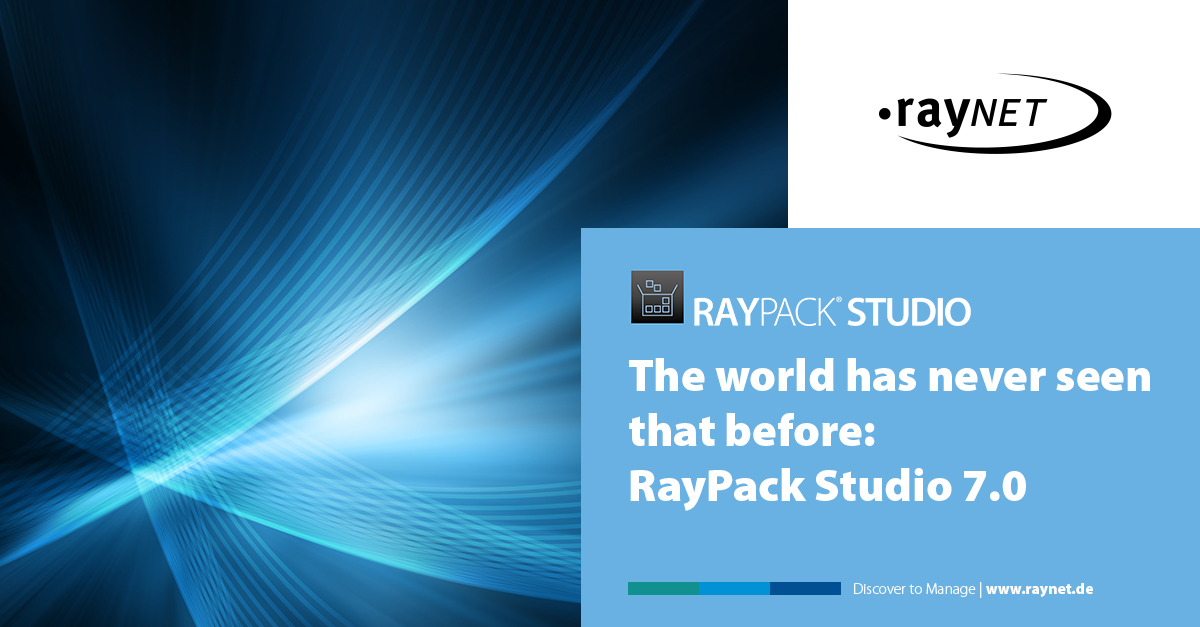 The world has never seen that before: RayPack Studio 7.0