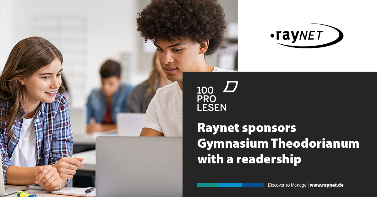 Raynet sponsors Gymnasium Theodorianum with a readership