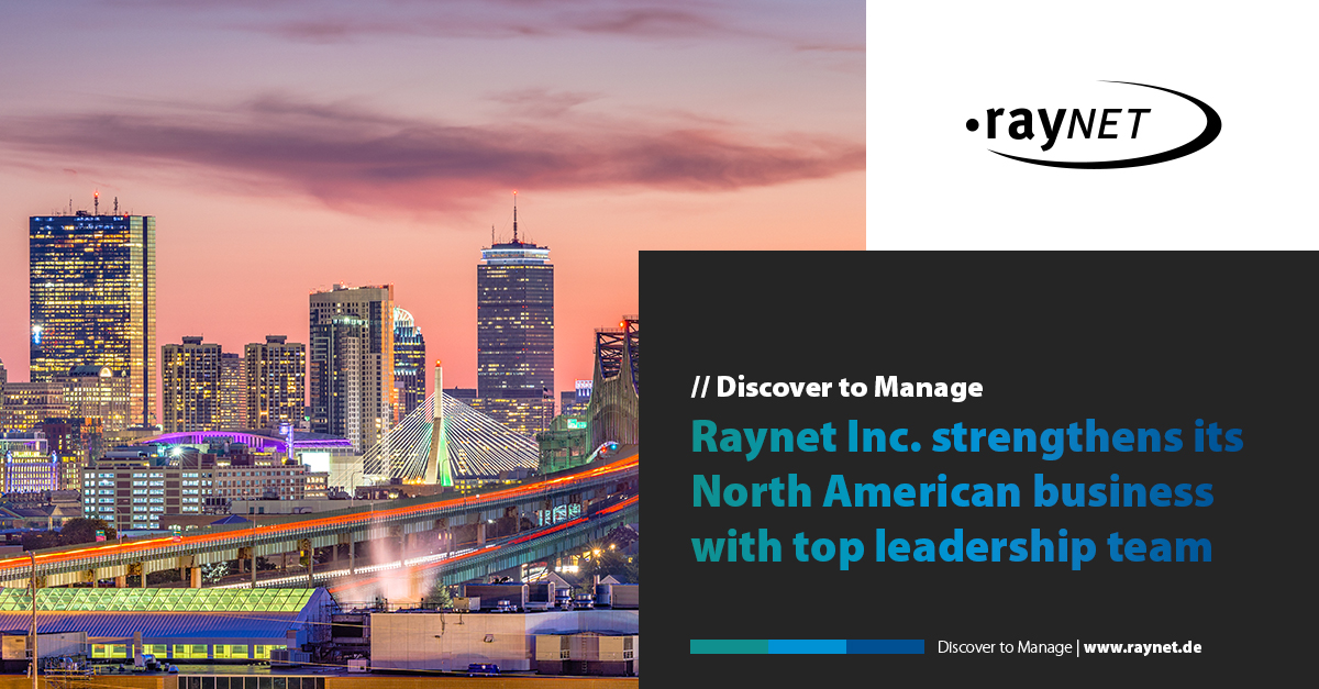 Raynet Inc. strengthens its North American business with top leadership team