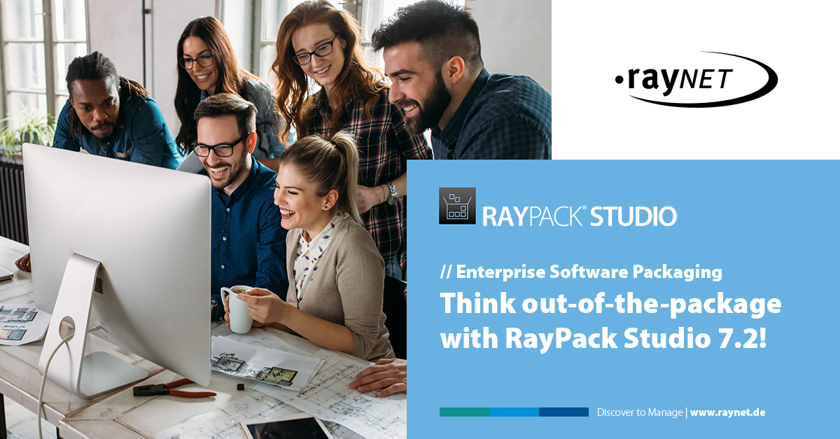 Think out-of-the-package with RayPack Studio 7.2!