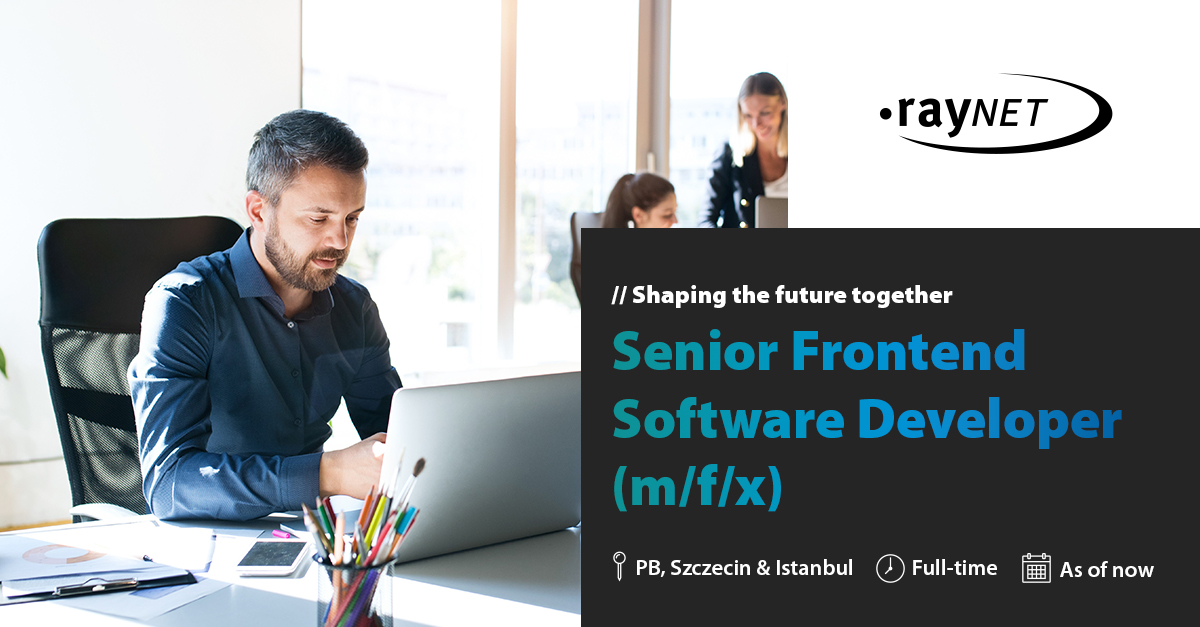 Senior Frontend Software Developer (m/f/x) | Career at Raynet