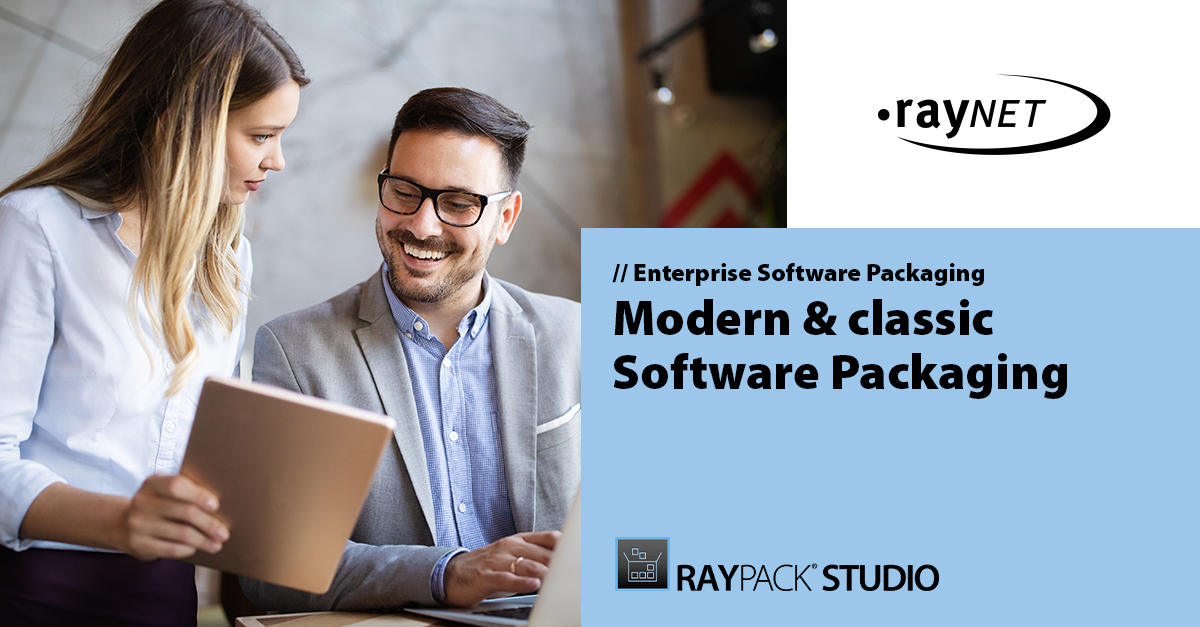 Enterprise Software Packaging Raypack Studio