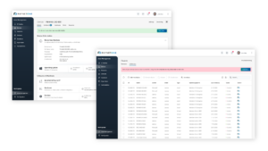 Raynet One inventory management dashboard with device details