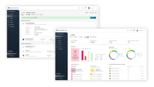 Raynet One device details and IT security overview dashboards