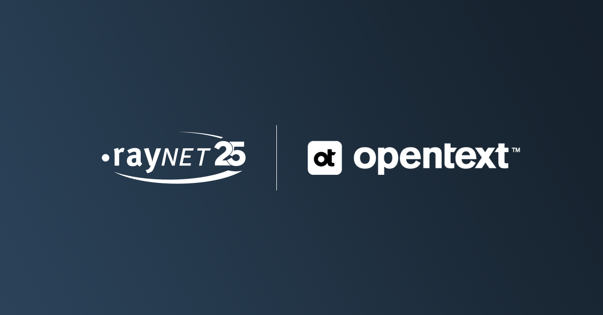 Raynet and OpenText™ announce strategic partnership with major added values for companies