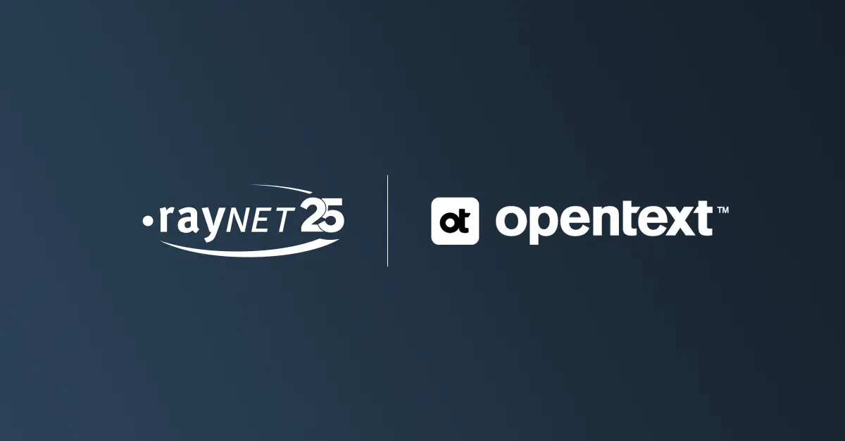 Raynet and OpenText™ announce strategic partnership with major added values for companies 