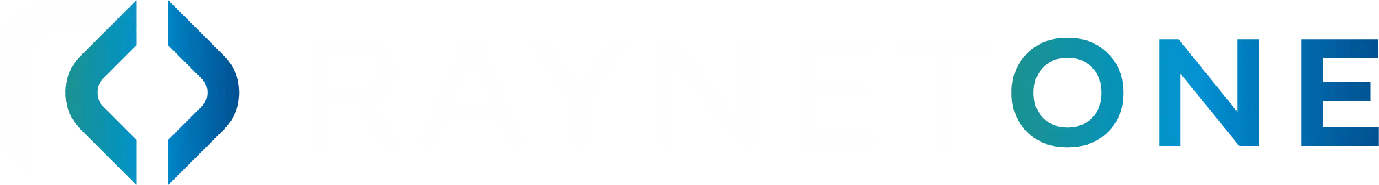 Raynet One white logo