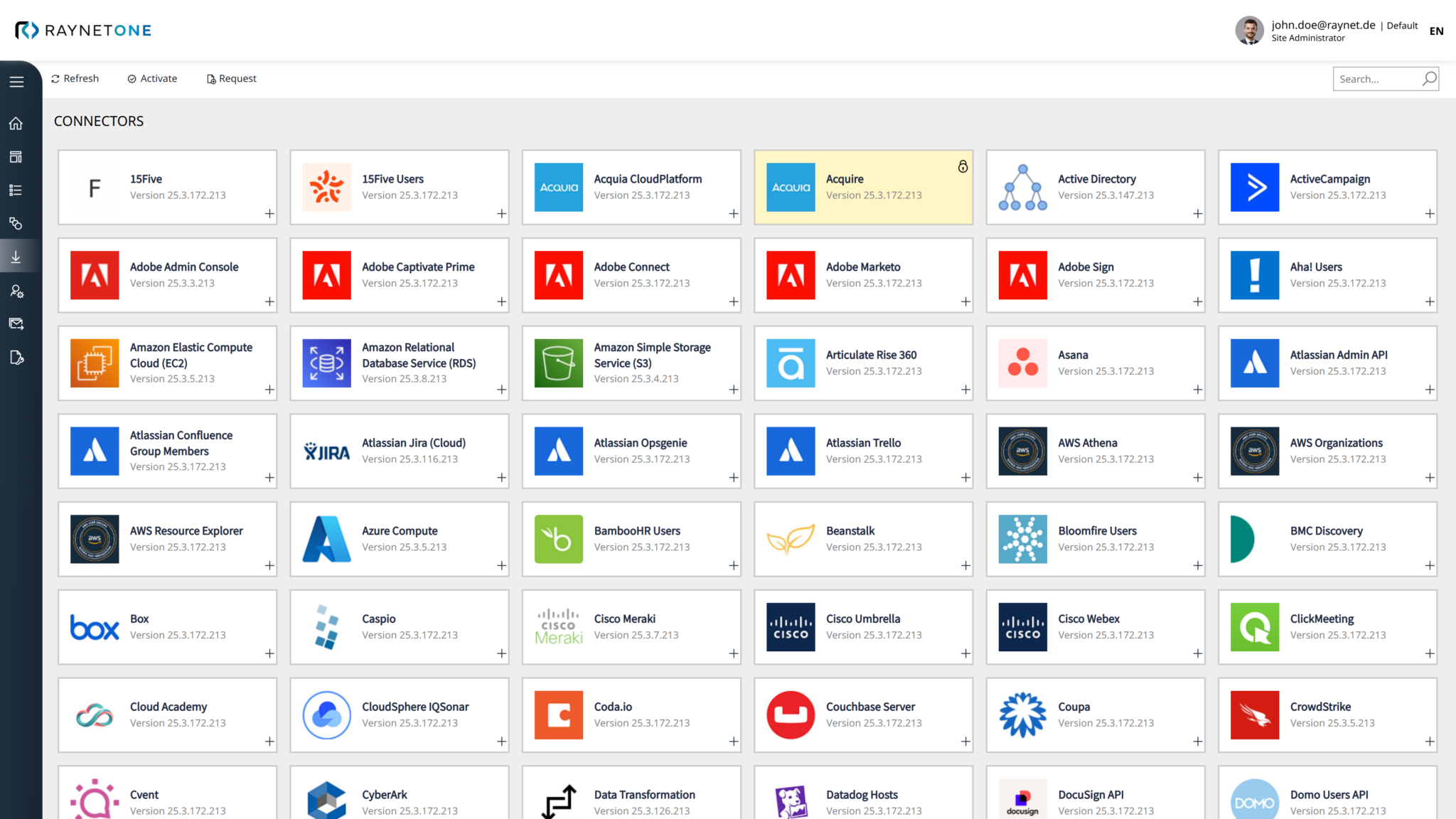 Raynet One Data Hub – Central Data Platform for IT